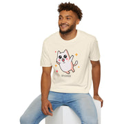 Cute Cat Graphic Unisex Softstyle T-Shirt - Perfect for Pet Lovers