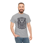 Unisex Heavy Cotton Tee - Fierce Guardian Graphic T-Shirt