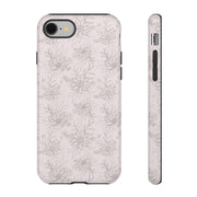 Floral Tough iPhone Case - Durable Protection with Elegant Design