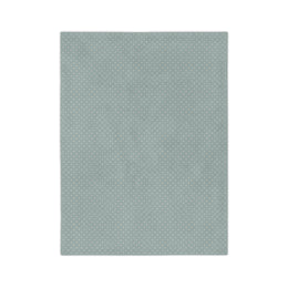 Cozy Dotted Velveteen Microfiber Blanket for Home Decor