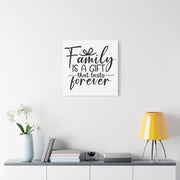 Family Is A Gift Canvas Wall Art - 12