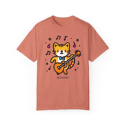 Devotree Cat Musician Unisex T-Shirt - Fun & Playful Gift for Cat Lovers
