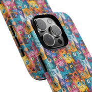 Playful Cat iPhone Case - Tough & Colorful Design