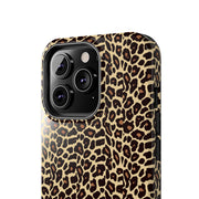 Leopard Print Tough Phone Case - Stylish & Durable Protection for Your Device