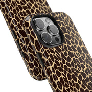 Giraffe Print Tough Phone Case - Stylish, Durable Protection