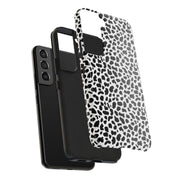 Stylish Leopard Print Tough Phone Case – Durable Protection & Chic Design