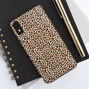 Giraffe Print Tough Phone Cases - Stylish & Durable Protection for Animal Lovers