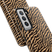 Wild Tiger Print Tough Phone Case – Durable Protection for Adventurers