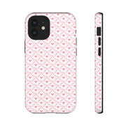 Cute Heart Pattern iPhone Case - Tough & Stylish Smartphone Cover