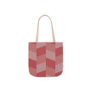 Stylish Canvas Tote Bag with 5-Color Straps – Perfect for Everyday Use