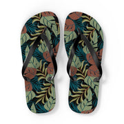 Tropical Paradise Flip Flops - Comfortable Summer Sandals for Beach Days