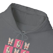Rabbit Bow Knot Printed Hoodie