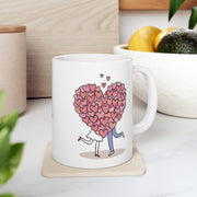 Whimsical Tree Hugger Ceramic Mug - 11oz & 15oz