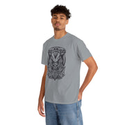 Unisex Heavy Cotton Tee - Fierce Guardian Graphic T-Shirt