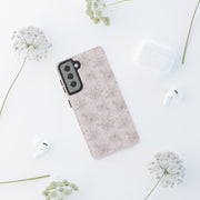 Floral Tough Samsung Galaxy Phone Case - Durable Design for Nature Lovers