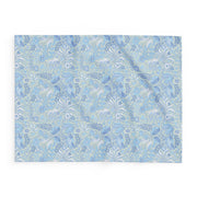 Serene Floral Arctic Fleece Blanket – Cozy Décor for Relaxation & Gift Ideas