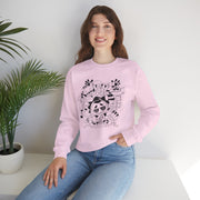 Playful Graphic Unisex Crewneck Sweatshirt - Perfect for Casual Outings and Gifts