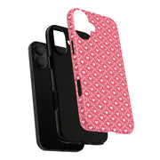 Tough Cases - Cute Pink Hearts iPhone Case for Valentine’s Day