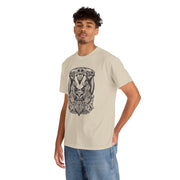 Unisex Heavy Cotton Tee - Fierce Guardian Graphic T-Shirt