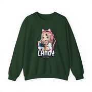 Cute Gaming Crewneck Sweatshirt - Candy Gamer Design