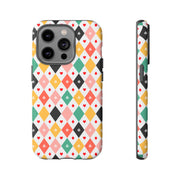 Colorful Playing Card Pattern Tough Case for iPhone