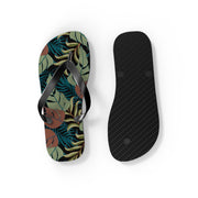 Tropical Paradise Flip Flops - Comfortable Summer Sandals for Beach Days