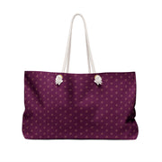 Stylish Purple Weekender Bag for Travel and Getaways