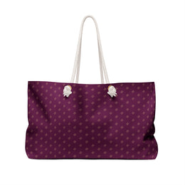 Stylish Purple Weekender Bag for Travel and Getaways