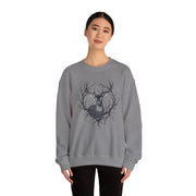 Mystical Deer Sweatshirt - Unisex Heavy Blend™ Crewneck