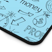 Business-Themed Desk Mat for Professionals - Ideal for Home Office and Creative Spaces