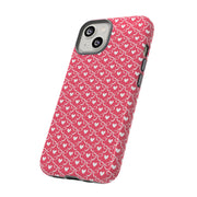 Tough Cases - Cute Pink Hearts iPhone Case for Valentine’s Day