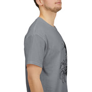 Skeleton Graphic Unisex Heavy Cotton Tee - Perfect for Halloween & Casual Wear