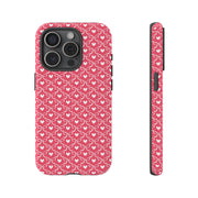 Tough Cases - Cute Pink Hearts iPhone Case for Valentine’s Day