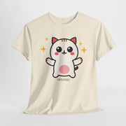 Cute Cat Printed Unisex Heavy Cotton Tee