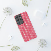 Cute Heart Pattern Samsung Galaxy Phone Case - Tough Protection for Everyday Use