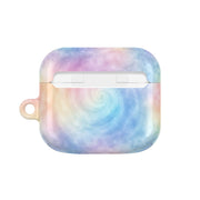 Galaxy Swirl AirPod Case - Colorful Protective Cover for Music Lovers