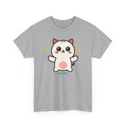 Cute Cat Printed Unisex Heavy Cotton Tee