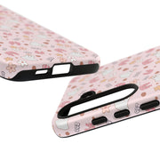 Cute Floral Tough Samsung Galaxy Phone Case for Kids & Teens