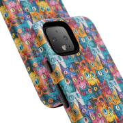 Colorful Cat Google Pixel Phone Case - Tough Cases for Pet Lovers