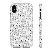 Cute Dog Pattern iPhone Case – Tough Cases for Pet Lovers