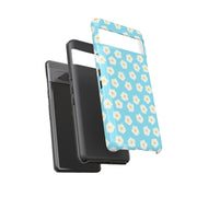 Daisy Floral Tough Phone Case - Durable Protection for Your Device