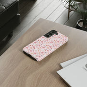 Cute Floral Tough Samsung Galaxy Phone Case for Kids & Teens