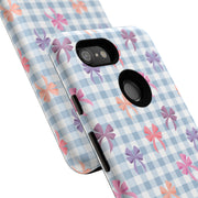 Bow-Patterned Google Pixel Phone Case - Stylish Protection for Your Device