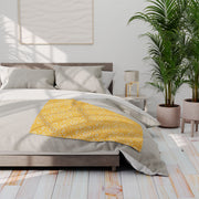 Bright Floral Arctic Fleece Blanket - Cozy Floral Design for Home & Gifts