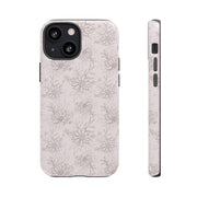 Floral Tough iPhone Case - Durable Protection with Elegant Design