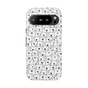 Cute Dog Pattern Google Pixel Phone Case - Tough Cases for Pet Lovers