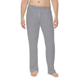 Stylish Houndstooth Men's Pajama Pants for Cozy Nights