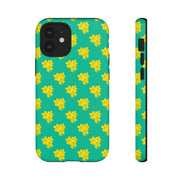 Vibrant Floral Tough Case for iPhone - Stylish Protective Cover