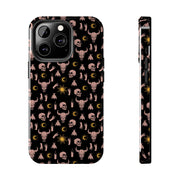 Gothic Skull Tough Phone Case - Durable Design for Alternative Style Lovers