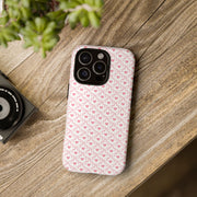 Cute Heart Pattern iPhone Case - Tough & Stylish Smartphone Cover